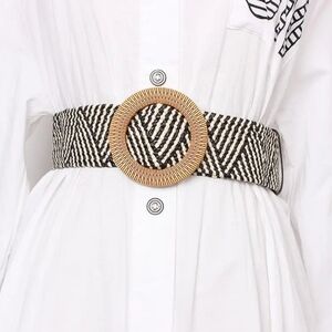 Boho Round Buckle Belt